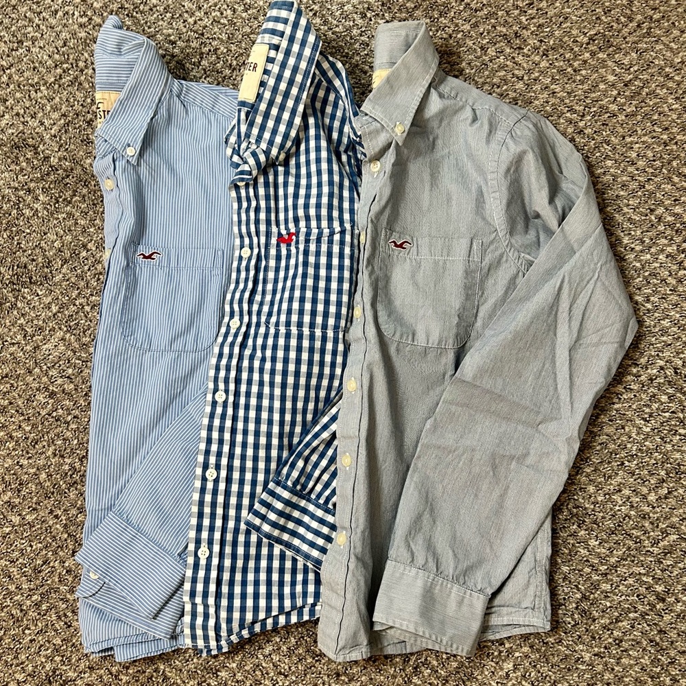 Hollister Vintage Button-Up Bundle